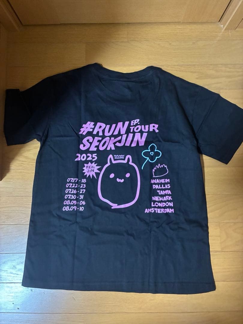 BTS JIN RUN SEOKJIN Tシャツ　Mサイズ